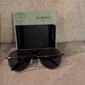 men wallet and sun glasses
